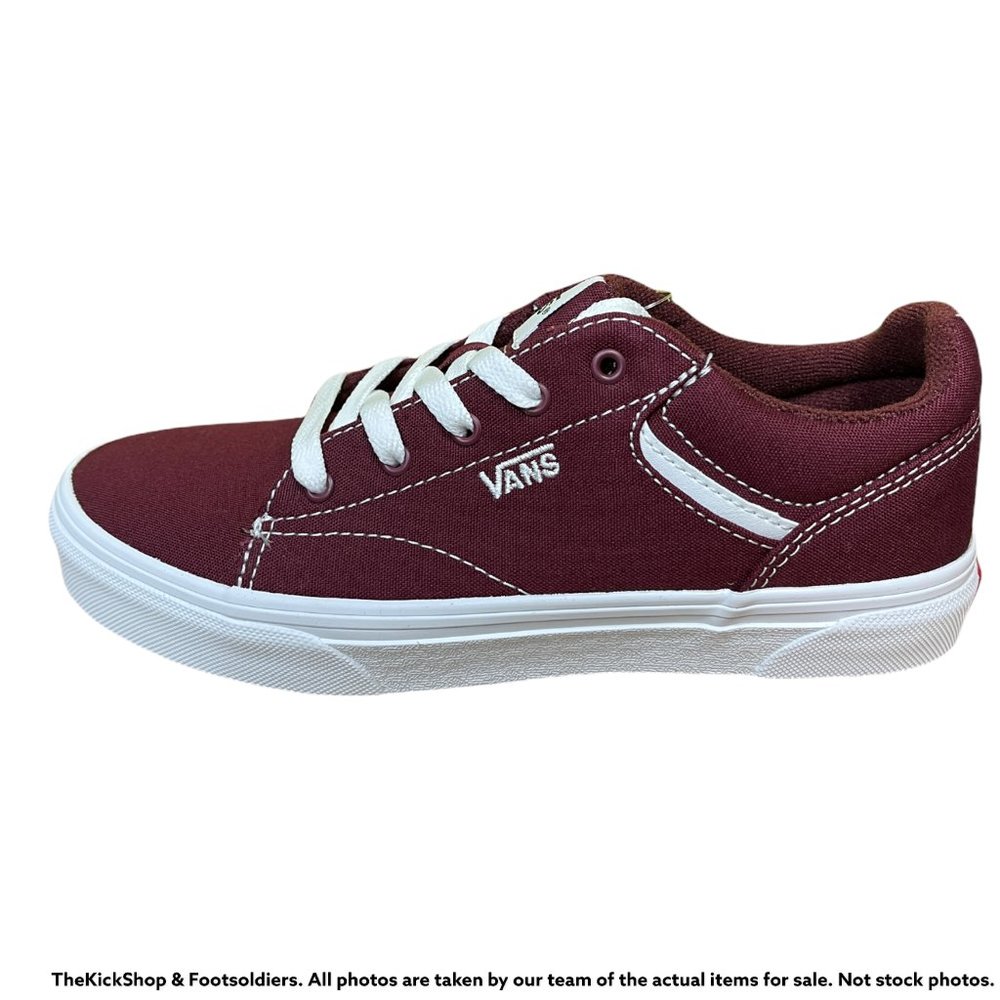 VN0A4U258J71 VANS Seldan Canvas (Port Royal) Little Kid's Lace-Up Canvas Shoes